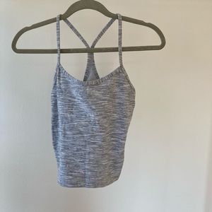 Lululemon cropped tank built in bra